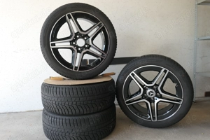 4x Original Mercedes-Benz AMG Winterräder, Alu 18 Zoll Hankook DOT 24, A 1774011500 A- B- CLA-Klasse