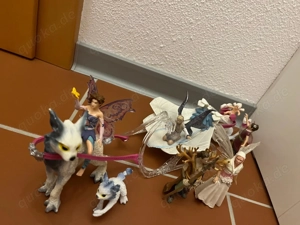 Schleich Fabelwesen, Feen, Elfen mit Kutsche