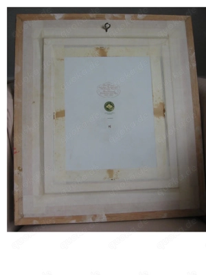 Gut erhaltenes Rosenthal Porzellanbild,  Der Mann mit dem Goldhelm  Bild 5