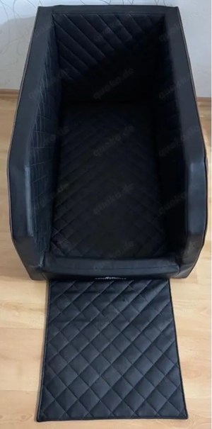 Knuffelwuff Hunde-Autositz für d. Rücksitz Gr. 3 (60 x 105 x 50) Bild 2
