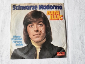 Bata Lillic "Schwarze Madonna" Schallplatte