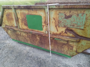 Absetzcontainer 7 cbm  Absetzmulde Boden neu Container