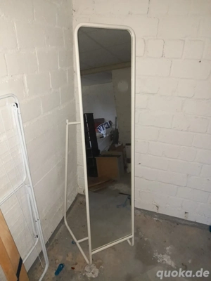 Steh Spiegel und kerzenständer 