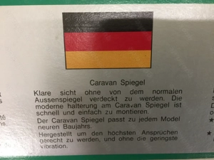 Caravan-Spiegel, Verbreiterung   Verlängerung zum Anbringen an vorhandene Aussenspiegel links rechts Bild 6