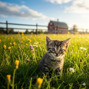  Wir suchen eine Bauernhofkatze in der Umgebung