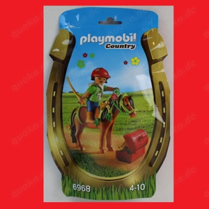 Neu Playmobil 6968 Country - Schmück-Pony Blümchen passt zu 6969 6970 6971 Pferde