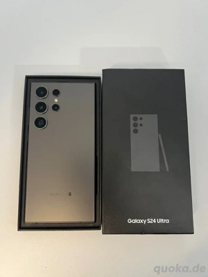 Samsung Galaxy S24 Ultra 256 GB 5G Titanschwarz, ausgezeichneter Zustand