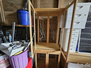 Vitrine schrank mit schublade  Bild 3