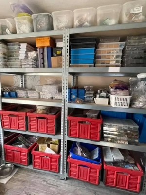 Auflösung - riesige Materialsammlung zur Schmuckherstellung (Modeschmuck)