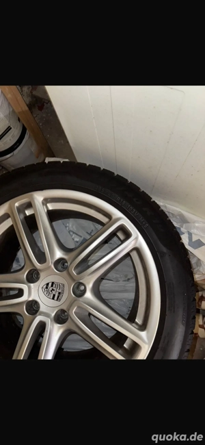 porsche 19 Zoll Felgen   Alufelgen - Pirelli M+S Bereifung