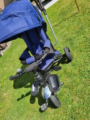 Kidiz Dreirad mit vielen Funktionen, blau