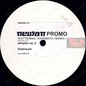 Various - Sämpler Vol. 2 2006 Promo White Label 12" Vinyl House Minimal