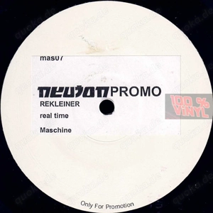 Rekleiner - Real Time 2006 12" Promo Vinyl minimal house
