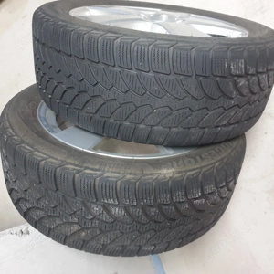 4 Winterkompletträder auf original Mercedes Alu Felgen W205 Bild 2