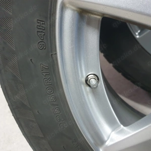 4 Winterkompletträder auf original Mercedes Alu Felgen W205 Bild 4