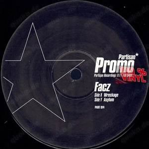 Facz - Wreckage Asylum 1998 12" Promo Vinyl Drum n Bass