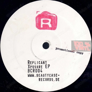 Replicant - X-Posure E.P. 2004 12" EP Promo W Lbl Vinyl Italo-Disco Electro Synth-pop