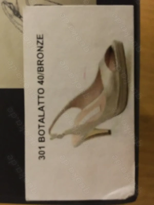 Pura Lopez Mercedeh High Heels Gr. 39,5-40 Pumps Party Leder OVP Bild 8