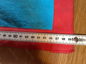 PALMERS Handtuch 50x100 Bordüre Weich Uni Türkis Rot BW OVPNeu Bild 7