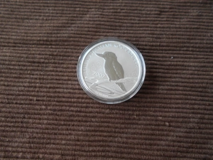 Australien 1 Dollar Kookaburra Vogel von 2007