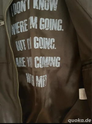 leder Jacke  Bild 3
