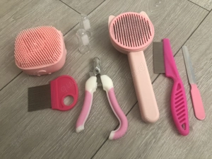 8-teiliges Katzenpflege-Set   neu, komplett, Versand möglich