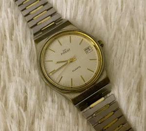 Osco Parat Armbanduhr Quarzuhr Herren Batterie Unisex Vintage