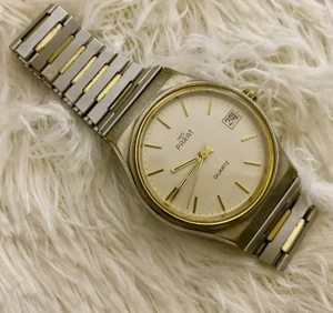 Osco Parat Armbanduhr Quarzuhr Herren Batterie Unisex Vintage Bild 7