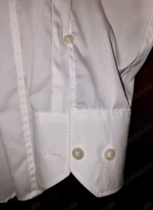 **reserviert**  JACQUES BRITT Premium Finish XXL BW 64 Super Easy Care Hemd Weiß Top Bild 3