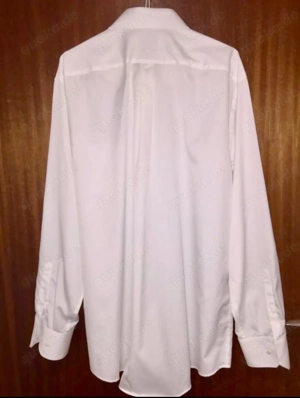 **reserviert**  JACQUES BRITT Premium Finish XXL BW 64 Super Easy Care Hemd Weiß Top Bild 9