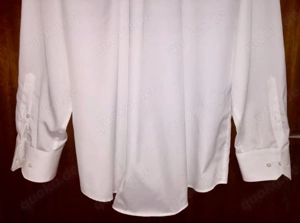 **reserviert**  JACQUES BRITT Premium Finish XXL BW 64 Super Easy Care Hemd Weiß Top Bild 6