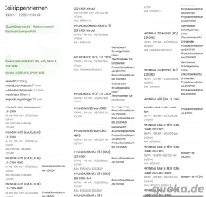 Umlenk- Führungsrolle Keilrippenriemen KIA -HYUNDAI MEHR. MOD NEU Bild 3