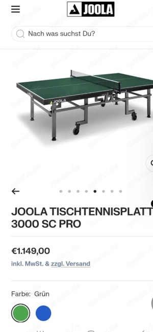 Tischtennis-Platte,Automatik &Profi-Qualität,gut erhalten.