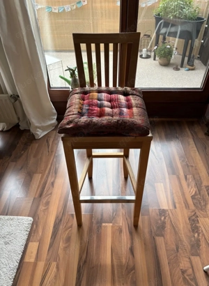 Bar Hocker Massivholz  Bild 4