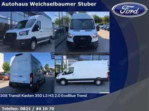 Ford Transit 308 Transit Kasten 2.0 EcoBlue 350 L3 H3 Trend