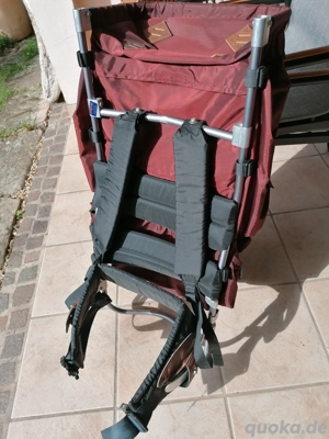 Rucksack mit Metallgestell 