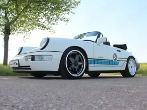 Porsche 964 911/964 C4: Technik neu, 18", Ducktail, H-Kennz.