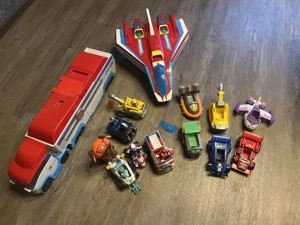 Paw Patrol Spielzeug Jet und Truck viele Fahrzeuge mit Sound