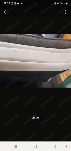 Schlafsofa umgekippt ca 190 x 120