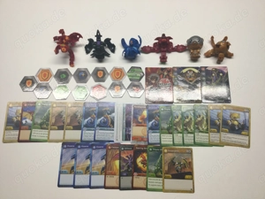 Bakugan Figuren Sammlung Set Konvolut mit Karten