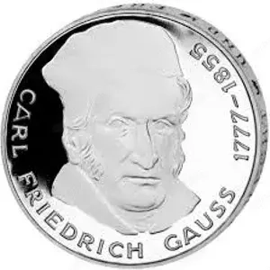 münze freidrich gauss PP