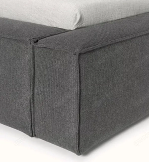 Polsterbett Lennon, 1,60 m 2,00 m, anthrazit, VB