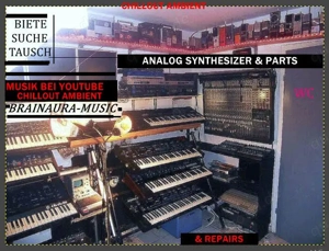 suche Oberheim OBX,Fourvoice,Rhodes Chroma;Baloran,ua 80er analog Synthesizer A-Z+DEFEKTES & TAUSCH