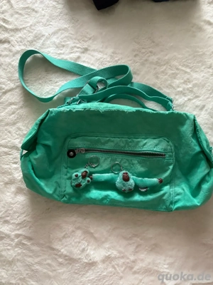 Kipling Handtasche grün