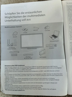 Panasonic TX-L32 EW 30 Bildschirm 80 cm HD LED LCD Internet TV Bild 4