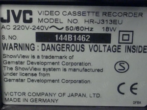 JVC HR-J3131EU Videorecorder mit Fernbedienung und Scart- Kabel  Bild 8