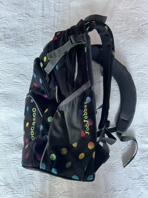 Coocazoo - Schulranzen Rucksack Kinder - schwarz mit Punkten Bild 3