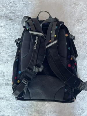 Coocazoo - Schulranzen Rucksack Kinder - schwarz mit Punkten Bild 9