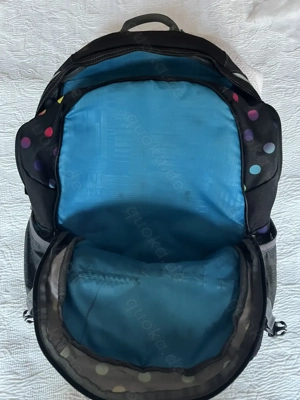Coocazoo - Schulranzen Rucksack Kinder - schwarz mit Punkten Bild 7