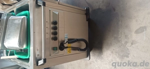 RIeber Speisenausgabewagen 2 Fächer je 8 Einschübe   beheizt   mit Warmhaltebecken